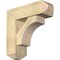 Ekena Millwork Westlake Craftsman Rough Sawn Bracket w/ Offset Brace, Douglas Fir, 8"W x 24"D x 24"H BKT0806X24X24WTL04RDF - alternate 1